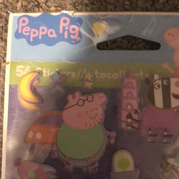 Kids Peppa Pig 56 Stickers Brand New - Picture 5 of 7